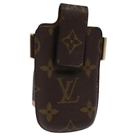 Louis Vuitton-LOUIS VUITTON Monogram Etui Telephone International Cell M63064 LV Auth ar13257-Monogram