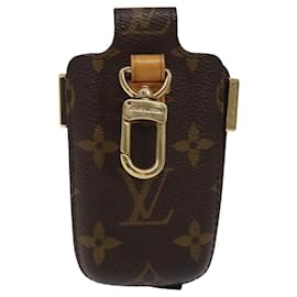 Louis Vuitton-LOUIS VUITTON Monogram Etui Telephone International Cell M63064 LV Auth ar13257-Monogram