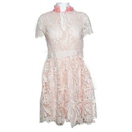Maje, lace dress in pink Pink