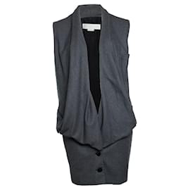 Stella Mc Cartney Stella McCartney, draped wool jacket Grey