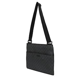 Gucci-Gucci Medium GG Supreme Messenger Bag-Black