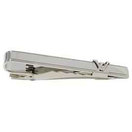 Louis Vuitton-Louis Vuitton Silver Tie Pin-Silvery