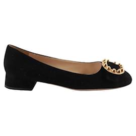Prada-Suede heels-Black