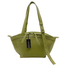 Henry Béguelin Bolsa média de couro verde Henry Beguelin Verde