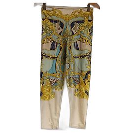 Hermès Blue Lycra Leggings Blue