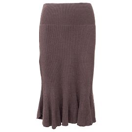 Gonna di lana Sonia Rykiel - anni 2000 Marrone