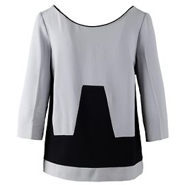 Top Color Block Prada - anni '10 Multicolore