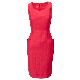 Robe en lin Vivienne Westwood Red Label - années 2000 Rouge