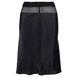 Blumarine Satin Skirt - '10s Black