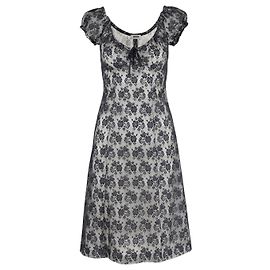 Vestido de encaje vintage Moschino Cheap and Chic - años 2000 Negro