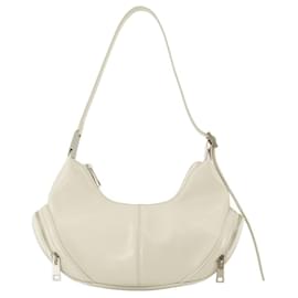 Autre Marque-Cargo Shoulder Bag - Osoi - Leather - Cream-White