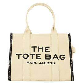 A Grande Tote - Marc Jacobs - Algodão - Bege Marrom Bege