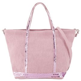 Cabas S Shopper Bag - Vanessa Bruno - Lino - Rosa Rosa