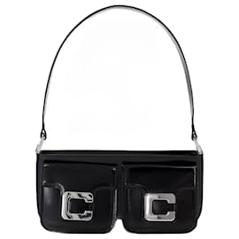 Autre Marque-Mimi Shoulder Bag - Carel - Leather - Black-Black
