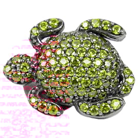 Autre Marque-Begüm Khan Mini Turte Pin - '10s-Orange
