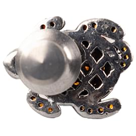 Autre Marque-Begüm Khan Mini Turte Pin - '10s-Orange