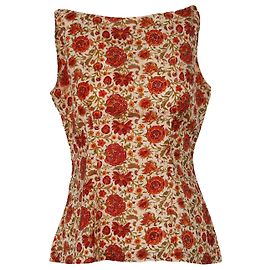 Top floreale in seta Isabel Marant - anni '10 Multicolore