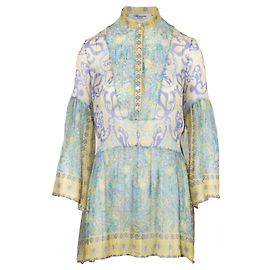 Top decorato con perline Blumarine - anni 2000 Multicolore