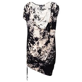 Just Cavalli Tie-Dye Kleid - 2000er Schwarz