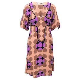 Marni Geometric Pattern Dress - '00s Multiple colors
