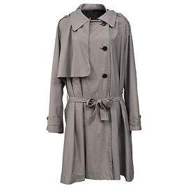 Trench coat duplo Joseph em algodão cinza Marrom Vermelho