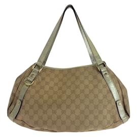 Gucci-Gucci Abby Beige Shoulder Bag-Beige