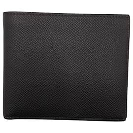 Hermès-Hermes Brown Epsom Leather Bi-fold Wallet-Brown