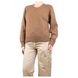 Aime Brauner Kaschmirpullover - Größe UK 8 Braun