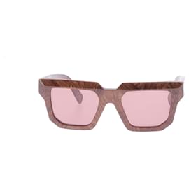 Autre Marque-NON SIGNE / UNSIGNED Sunglasses T.  Plastic-Brown