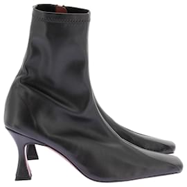 Autre Marque-MANU ATELIER Ankle boots T.EU 38 Leather-Black