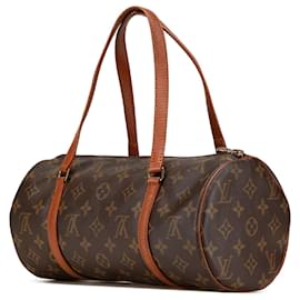 Louis Vuitton-Louis Vuitton Brown Monogram Papillon 30-Brown