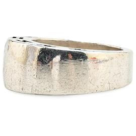 Hermès-Hermès Silver Sterling Silver Clarte Ring-Silvery