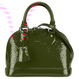 Louis Vuitton-Louis Vuitton Red Monogram Vernis Alma BB-Red