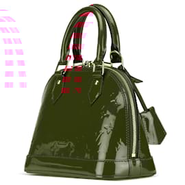 Louis Vuitton-Louis Vuitton Red Monogram Vernis Alma BB-Red