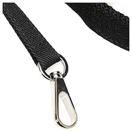 Hermès-Hermès Toile noire et Swift Valparaiso Long PM-Noir