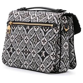 Louis Vuitton-Louis Vuitton Black Since 1854 Pochette Metis-Black