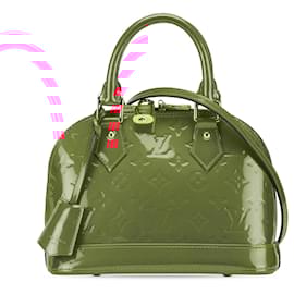Louis Vuitton-Louis Vuitton Red Monogram Vernis Alma BB-Red