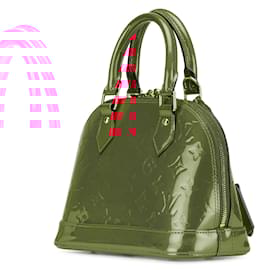 Louis Vuitton-Louis Vuitton Red Monogram Vernis Alma BB-Red