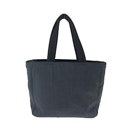 Prada-Prada Sport Triangle Logo Plate Tote Bag-Brown,Black