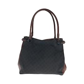 Gucci-Gucci Brown GG Canvas Tote Bag-Brown
