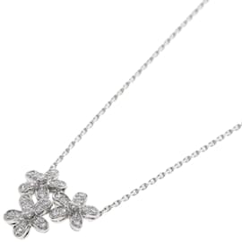 Van Cleef & Arpels-Van Cleef & Arpels Socrates 3 Flower Diamond Necklace-Other