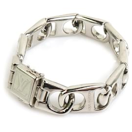 Louis Vuitton-Louis Vuitton Silver Charm Bracelet-Silvery