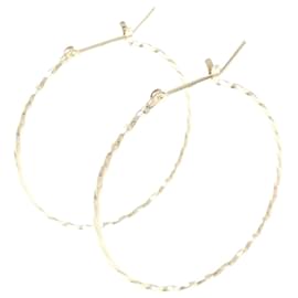 Autre Marque-Agete 10K Yellow Gold Hoop Earrings-Other