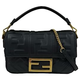 Fendi-Fendi Mini Baguette-Noir