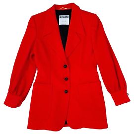 Moschino Couture vintage red jacket from the '90s Red