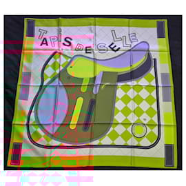 Hermès-Hermès Saddle Blanket Square-Multiple colors
