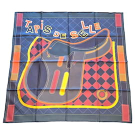 Hermès-Hermès Saddle Blanket Square-Multiple colors