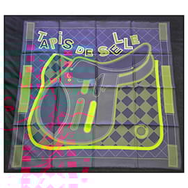 Hermès-Hermès Saddle Blanket Square-Multiple colors