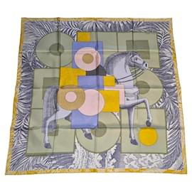 Hermès-Hermès Knight Square in Shapes-Multiple colors