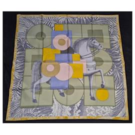Hermès-Hermès Knight Square in Shapes-Multiple colors
